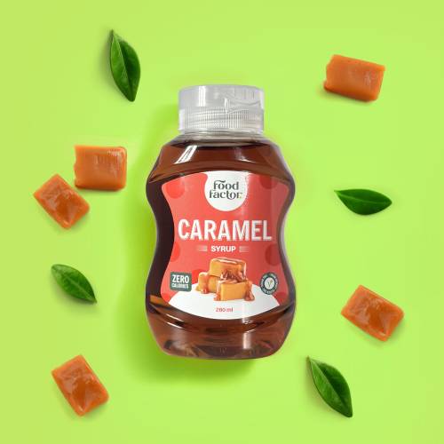 food factor caramel syrup | zero sugar zero calorie